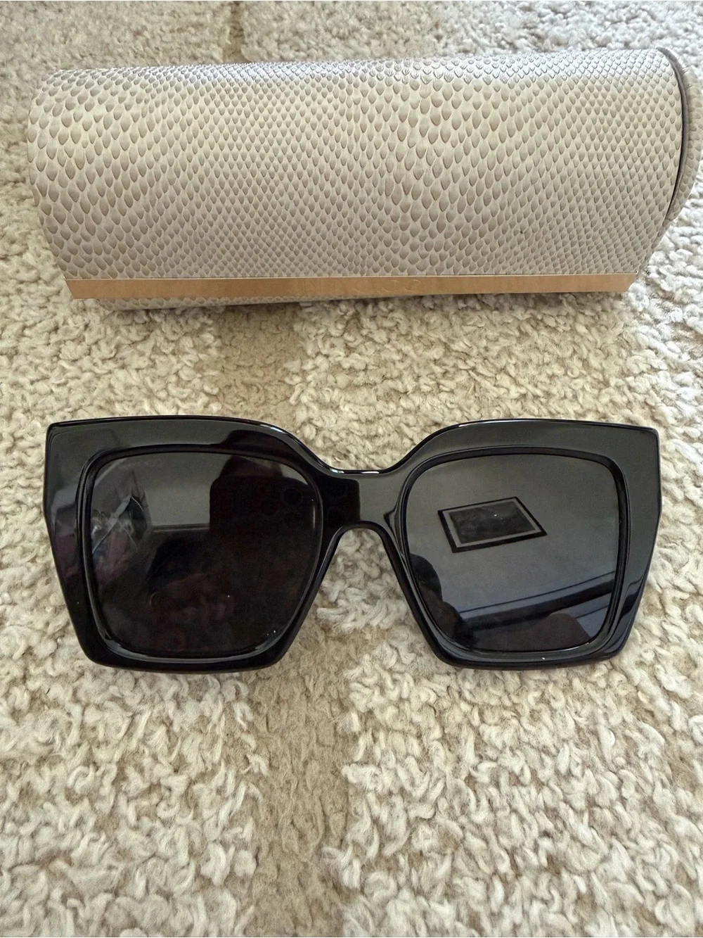 Jimmy Choo oversized sunglasses